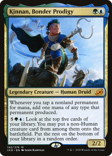 {R} Kinnan, Bonder Prodigy [Ikoria: Lair of Behemoths][IKO 192]
