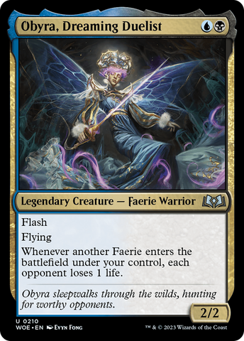 {@C} Obyra, Dreaming Duelist [Wilds of Eldraine][WOE 210]