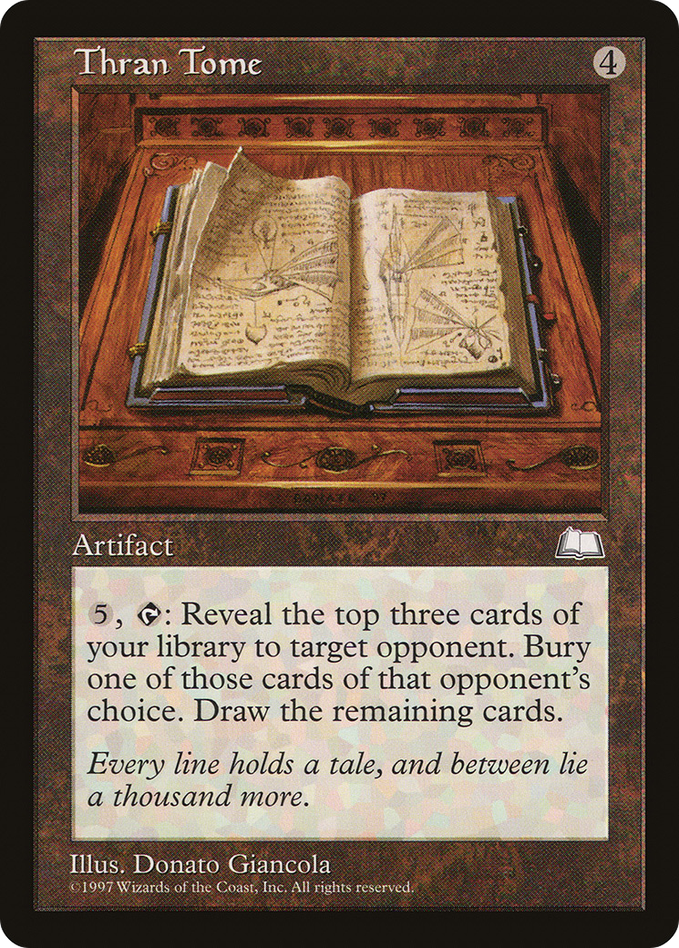 {R} Thran Tome [Weatherlight][WTH 160] - Misty Mountain Games
