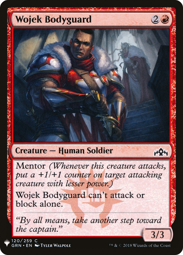 {C} Wojek Bodyguard [Mystery Booster][LS GRN 120]