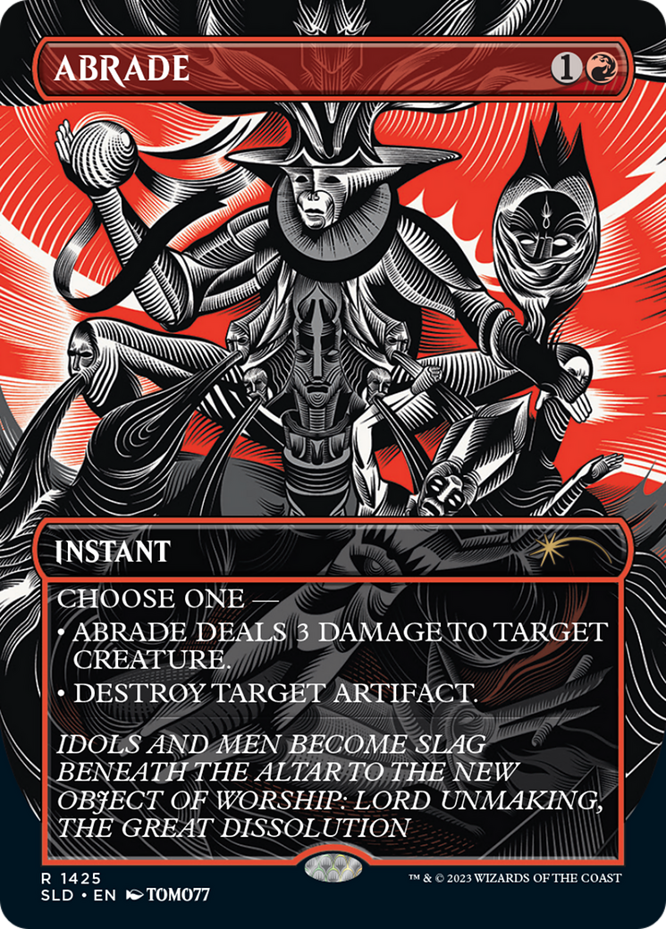 {R} Abrade [Secret Lair Drop Series][SLD 1425]