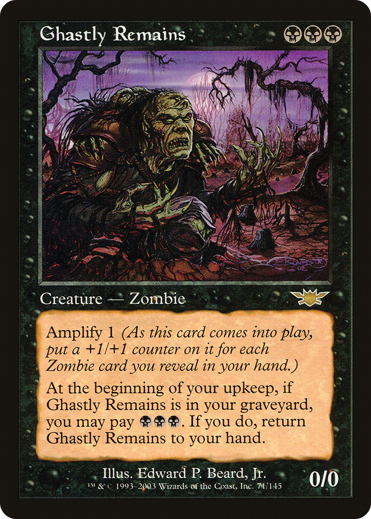 {R} Ghastly Remains [Legions][LGN 071]