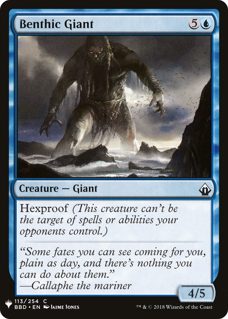 {C} Benthic Giant [Mystery Booster][LS BBD 113]