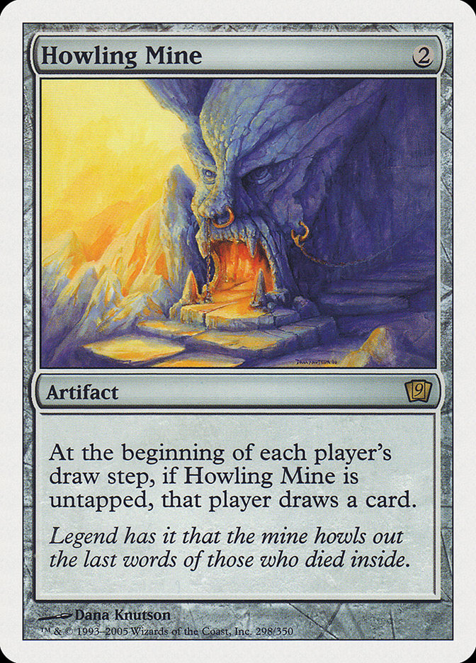 {R} Howling Mine [Ninth Edition][9ED 298]