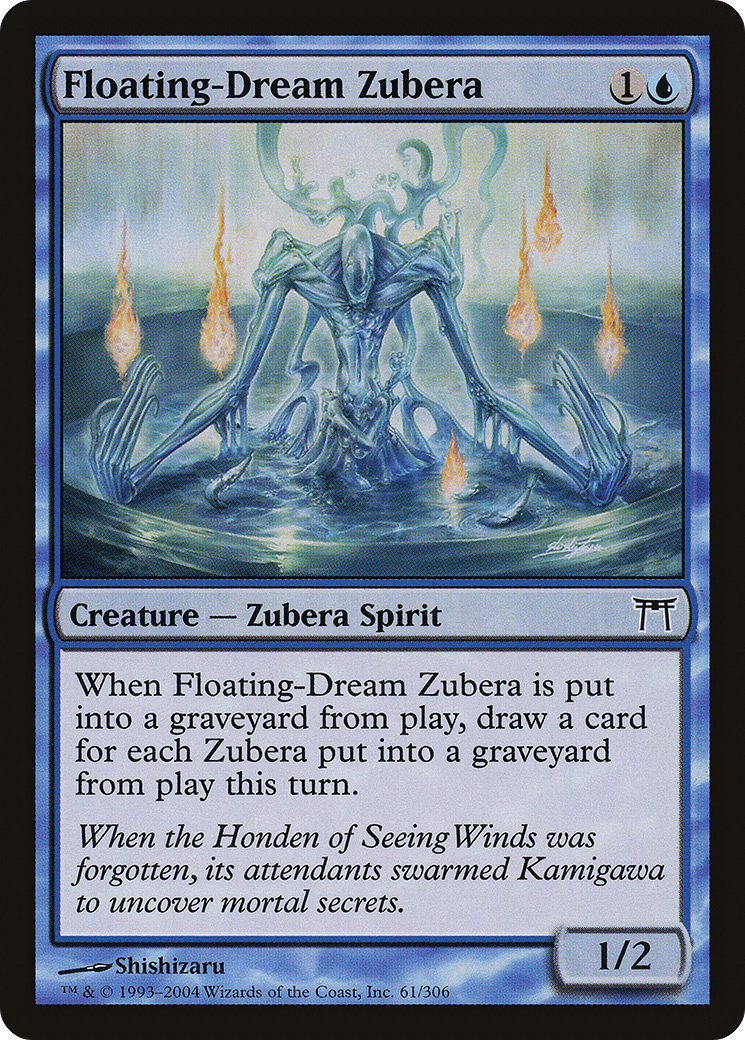 {C} Floating-Dream Zubera [Champions of Kamigawa][CHK 061]