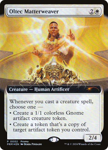 {R} Oltec Matterweaver (Extended Art) [Wizards Play Network 2024][PW24 002]
