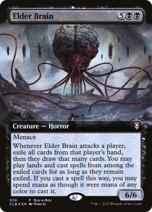 {R} Elder Brain (Buy-A-Box) [Commander Legends: Battle for Baldur's Gate][CLB 936]