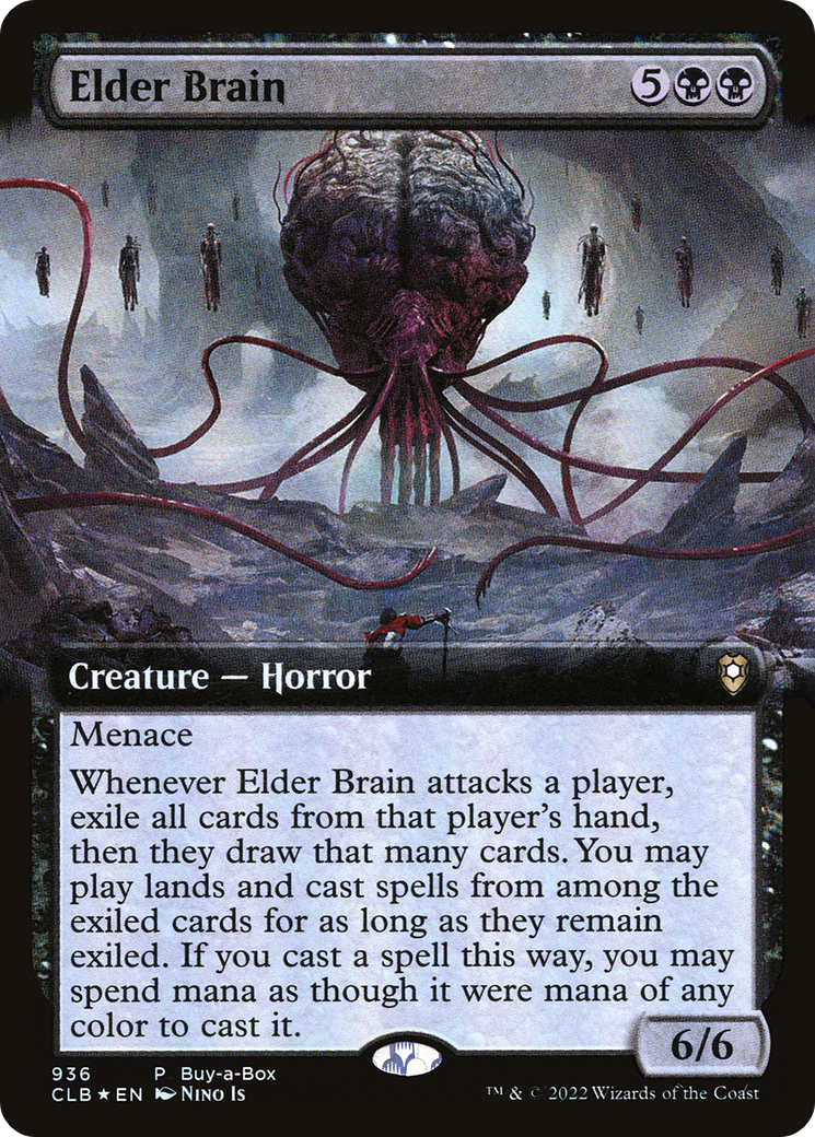 {R} Elder Brain (Buy-A-Box) [Commander Legends: Battle for Baldur's Gate][CLB 936]