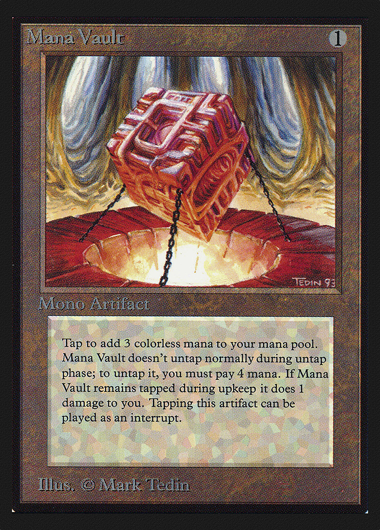 {R} Mana Vault [International CollectorsÃ¢Â€Â™ Edition][GB CEI 260]