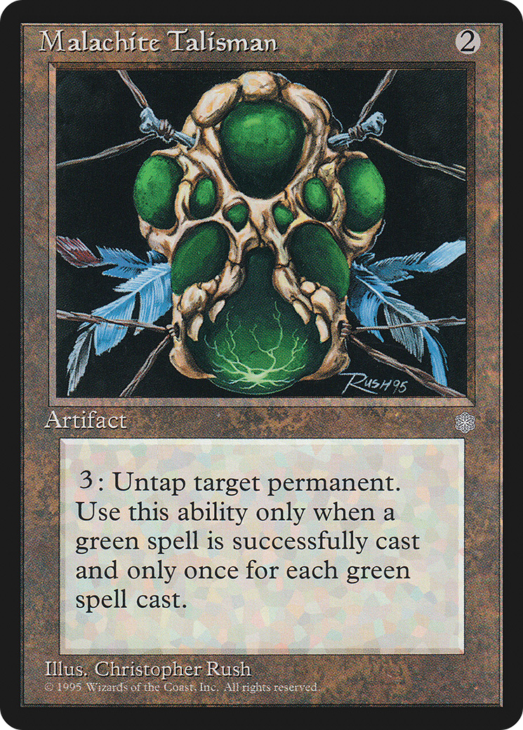 {C} Malachite Talisman [Ice Age][ICE 328]