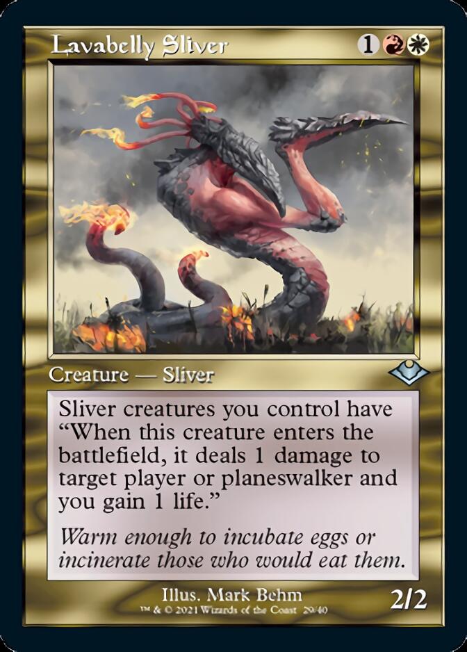 {C} Lavabelly Sliver (Retro Foil Etched) [Modern Horizons 2][RF ET MH1 029]