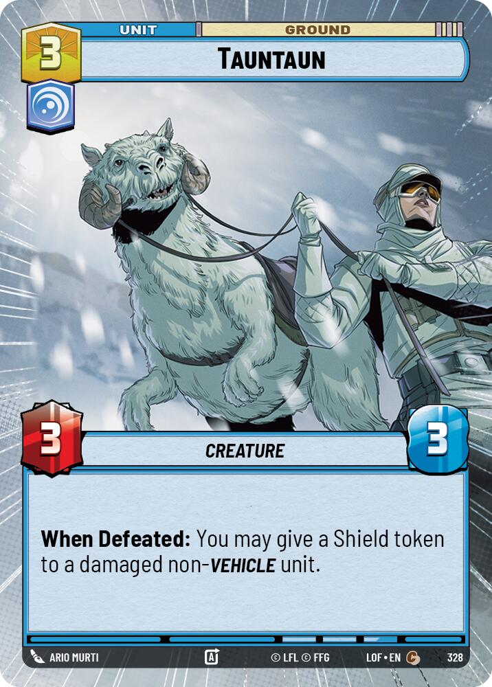 {SW-C}Tauntaun (328) (Hyperspace) (328) [Legends of the Force]