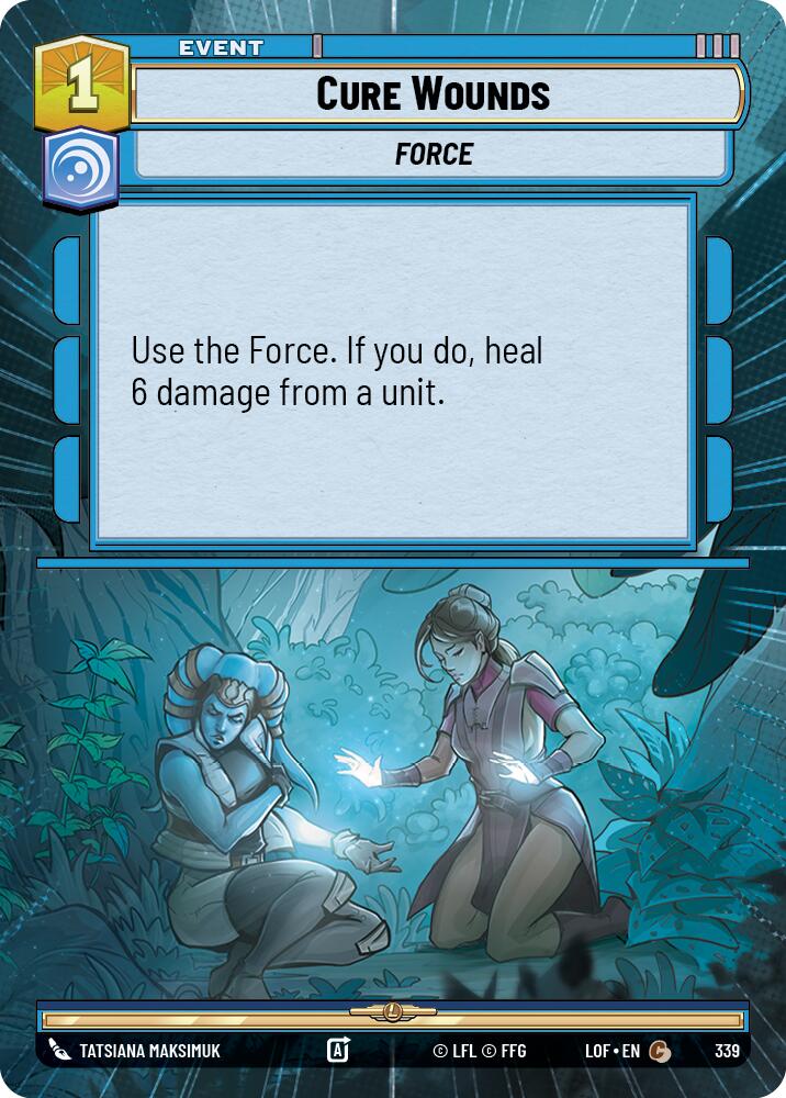 {SW-C}Cure Wounds (339) (Hyperspace) (339) [Legends of the Force]