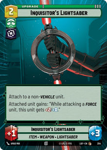 {SW-C}Inquisitor's Lightsaber (354) (Hyperspace) (354) [Legends of the Force]