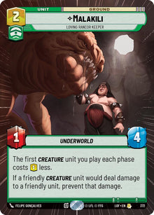 {SW-R}Malakili (372) - Loving Rancor Keeper (Hyperspace) (372) [Legends of the Force]