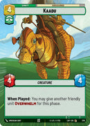 {SW-C}Kaadu (378) (Hyperspace) (378) [Legends of the Force]