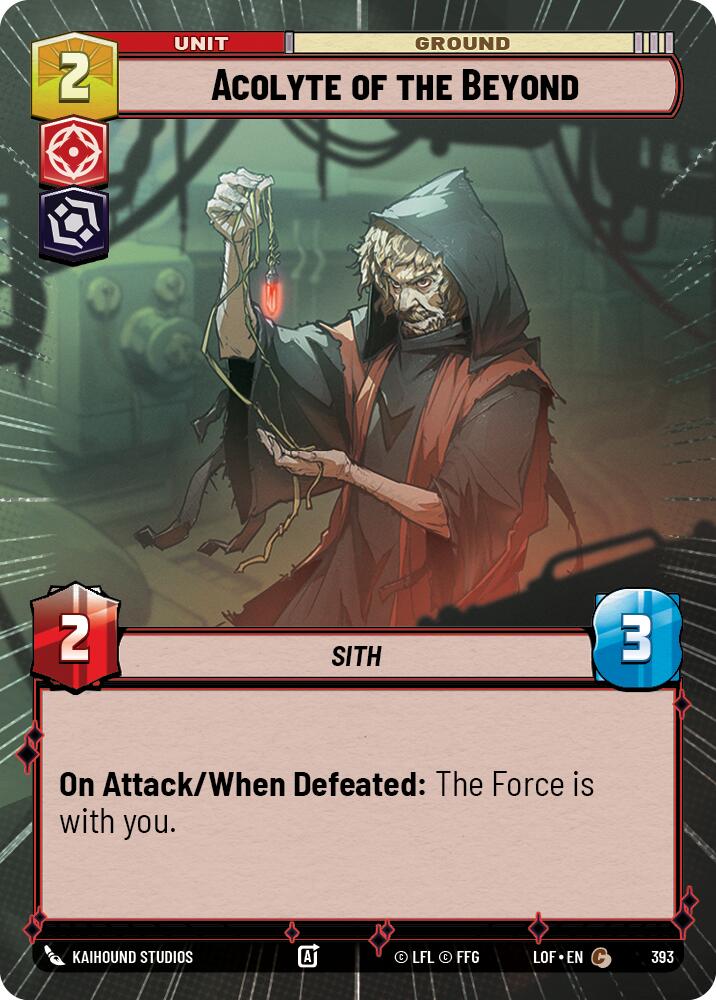{SW-C}Acolyte of the Beyond (393) (Hyperspace) (393) [Legends of the Force]