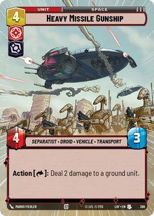 {SW-C}Heavy Missile Gunship (398) (Hyperspace) (398) [Legends of the Force]