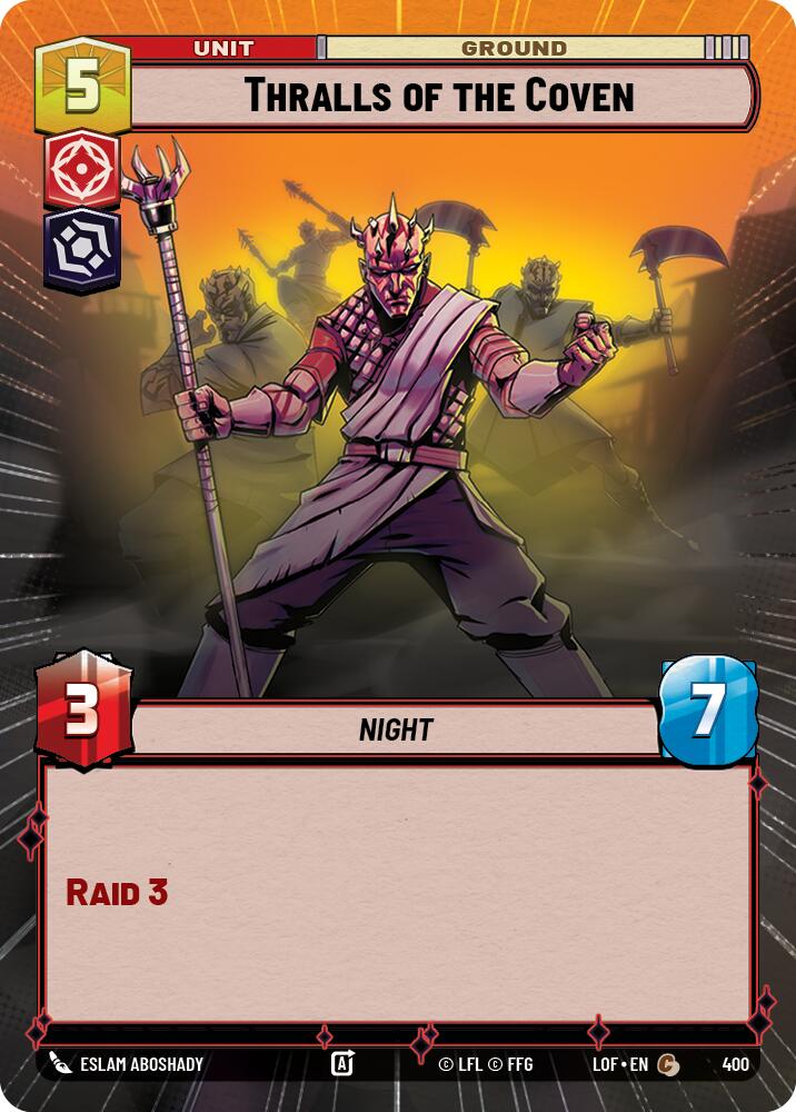 {SW-C}Thralls of the Coven (400) (Hyperspace) (400) [Legends of the Force]