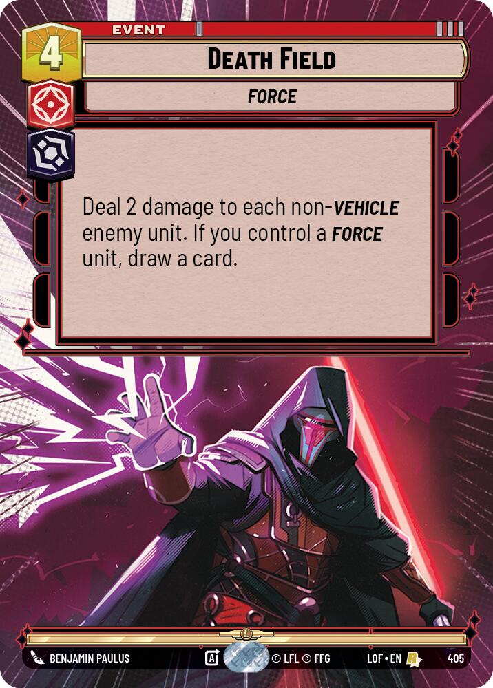 {SW-R}Death Field (405) (Hyperspace) (405) [Legends of the Force]