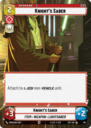 {SW-C}Knight's Saber (415) (Hyperspace) (415) [Legends of the Force]