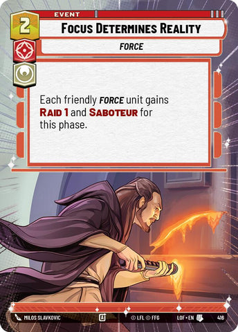 {SW-C}Focus Determines Reality (416) (Hyperspace) (416) [Legends of the Force]