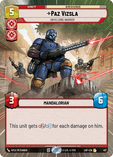 {SW-R}Paz Vizsla (417) - Unyielding Warrior (Hyperspace) (417) [Legends of the Force]