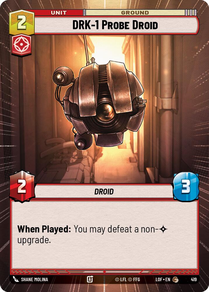 {SW-C}DRK-1 Probe Droid (419) (Hyperspace) (419) [Legends of the Force]