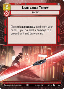 {SW-C}Lightsaber Throw (440) (Hyperspace) (440) [Legends of the Force]