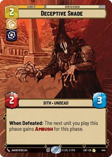 {SW-R}Deceptive Shade (444) (Hyperspace) (444) [Legends of the Force]