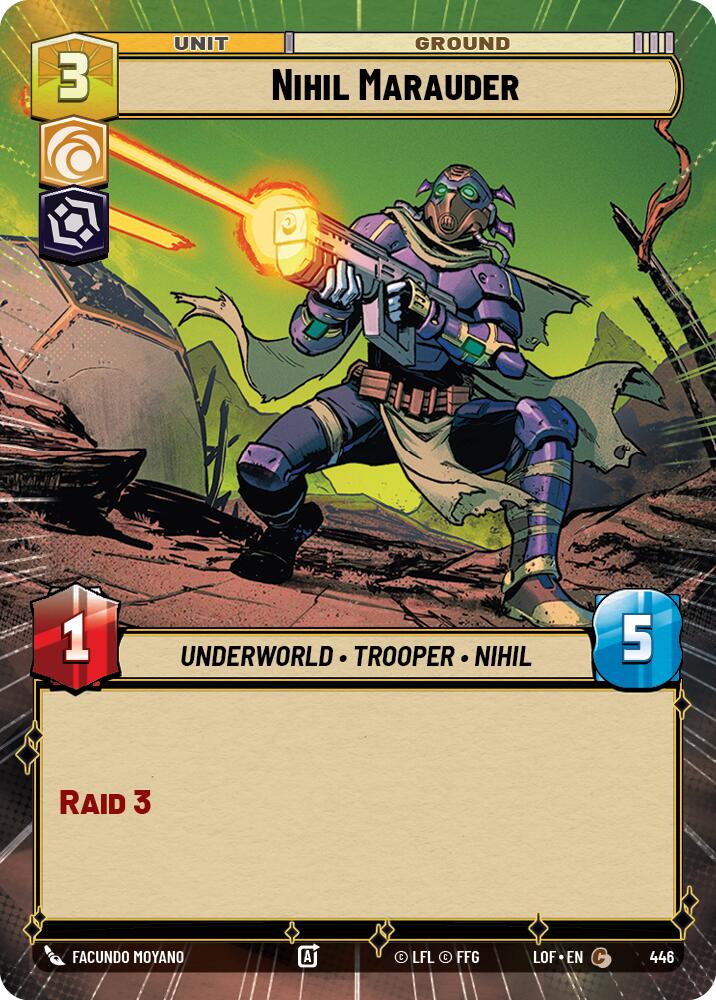 {SW-C}Nihil Marauder (446) (Hyperspace) (446) [Legends of the Force]
