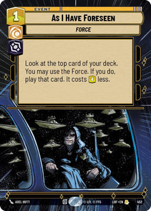 {SW-R}As I Have Foreseen (452) (Hyperspace) (452) [Legends of the Force]