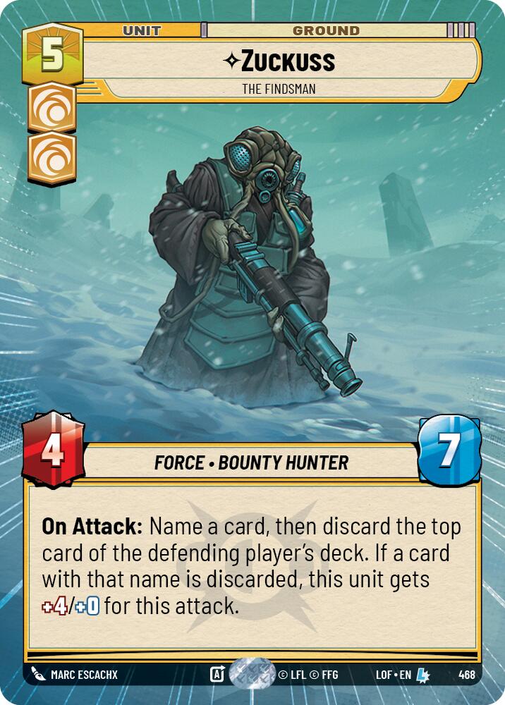 {SW-R}Zuckuss (468) - The Findsman (Hyperspace) (468) [Legends of the Force]