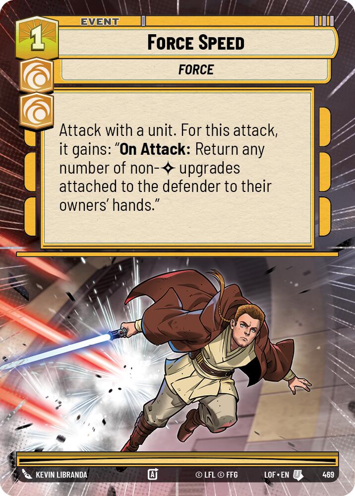 {SW-C}Force Speed (469) (Hyperspace) (469) [Legends of the Force]