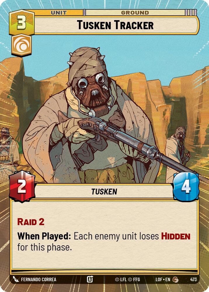 {SW-C}Tusken Tracker (473) (Hyperspace) (473) [Legends of the Force]