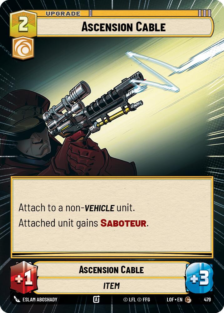 {SW-C}Ascension Cable (479) (Hyperspace) (479) [Legends of the Force]