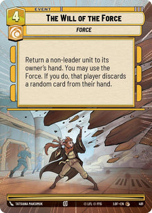 {SW-C}The Will of the Force (491) (Hyperspace) (491) [Legends of the Force]