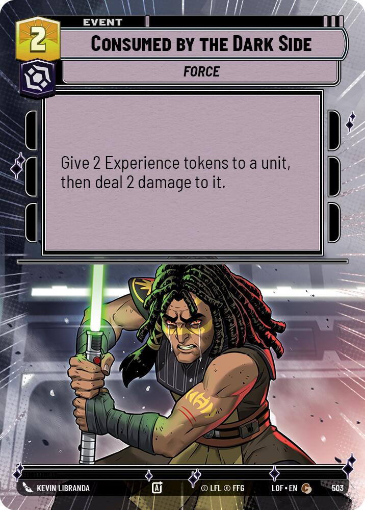 {SW-C}Consumed by the Dark Side (503) (Hyperspace) (503) [Legends of the Force]
