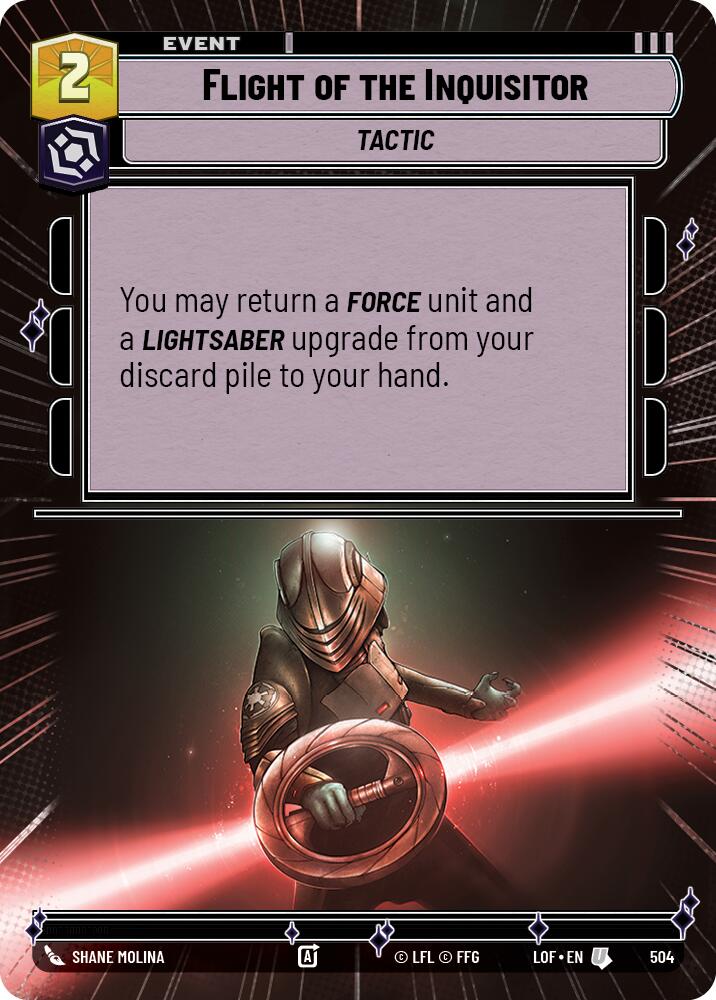 {SW-C}Flight of the Inquisitor (504) (Hyperspace) (504) [Legends of the Force]
