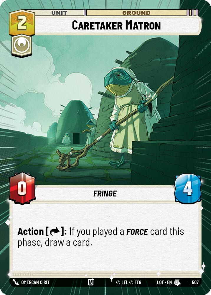 {SW-C}Caretaker Matron (507) (Hyperspace) (507) [Legends of the Force]