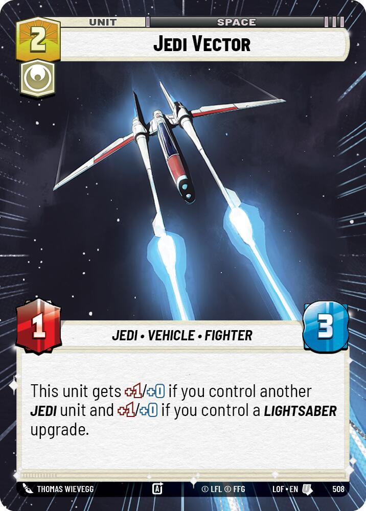 {SW-C}Jedi Vector (508) (Hyperspace) (508) [Legends of the Force]