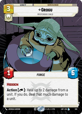 {SW-R}Grogu (510) - Mysterious Child (Hyperspace) (510) [Legends of the Force]