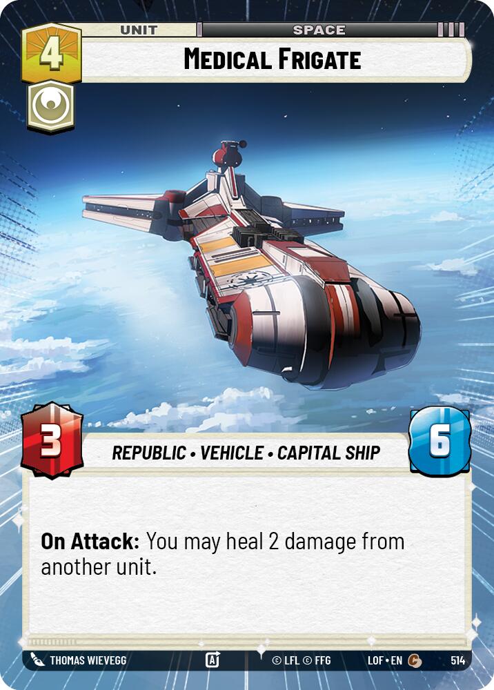 {SW-C}Medical Frigate (514) (Hyperspace) (514) [Legends of the Force]