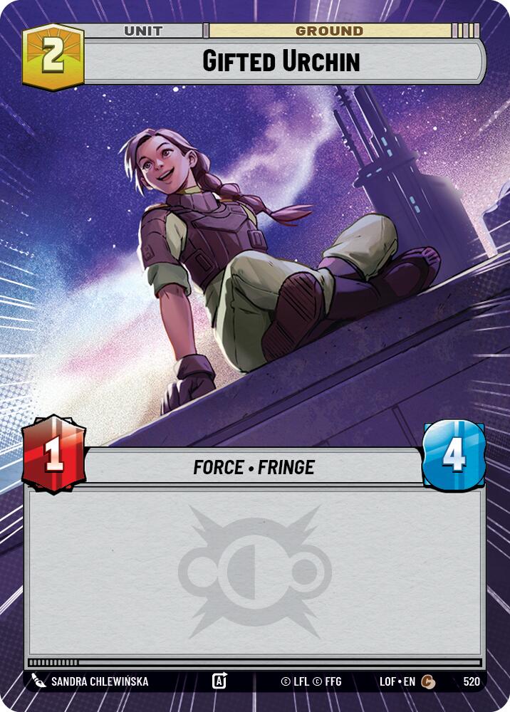{SW-C}Gifted Urchin (520) (Hyperspace) (520) [Legends of the Force]