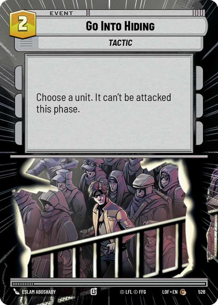 {SW-C}Go Into Hiding (526) (Hyperspace) (526) [Legends of the Force]