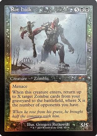 Rot Hulk (Retro Frame) [SLD 851]  Foil