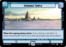 {SW-B}Vergence Temple (529) (Foil) (529) [Legends of the Force]