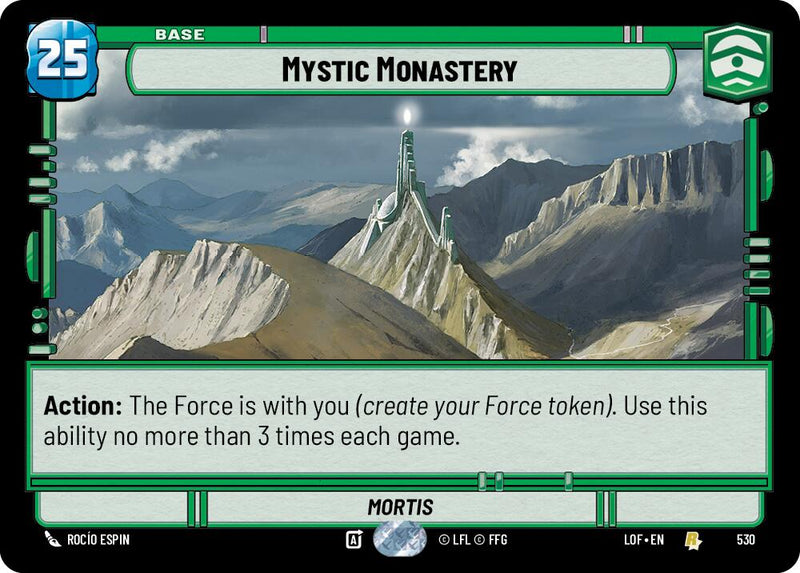 {SW-B}Mystic Monastery (530) (Foil) (530) [Legends of the Force]
