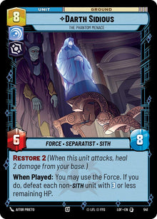 {SW-R}Darth Sidious (541) - The Phantom Menace (Foil) (541) [Legends of the Force]