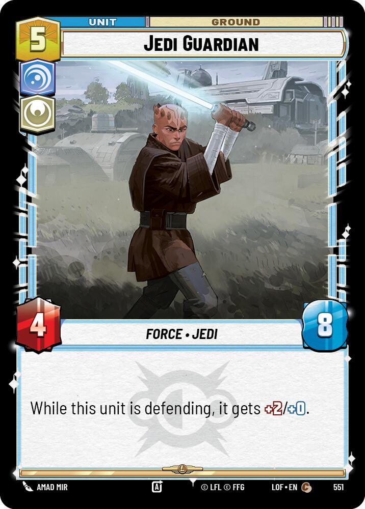 {SW-C}Jedi Guardian (551) (Foil) (551) [Legends of the Force]